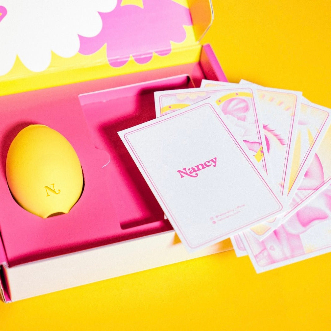 Vibrateur citron — avec pochette